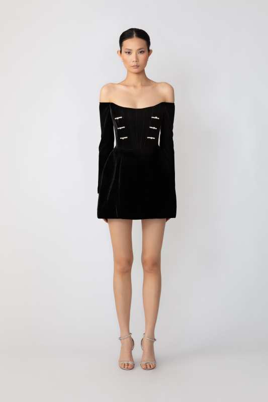 Viv Velvet Dress